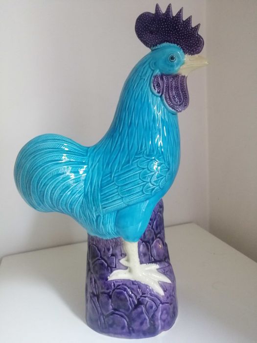 Galo porcelana chinesa
