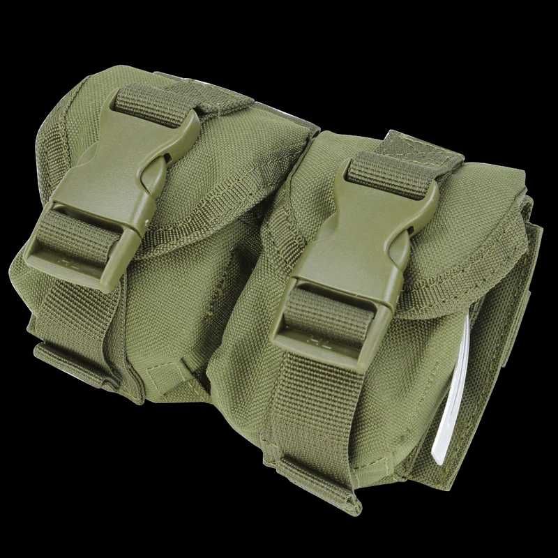 Подсумок для 2-х гранат крепление молле Condor Double Frag Grenade