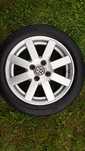 koła felgi  15" 4x100  vw 6jx15h2 et 45 opony hankook ventus s1 evo