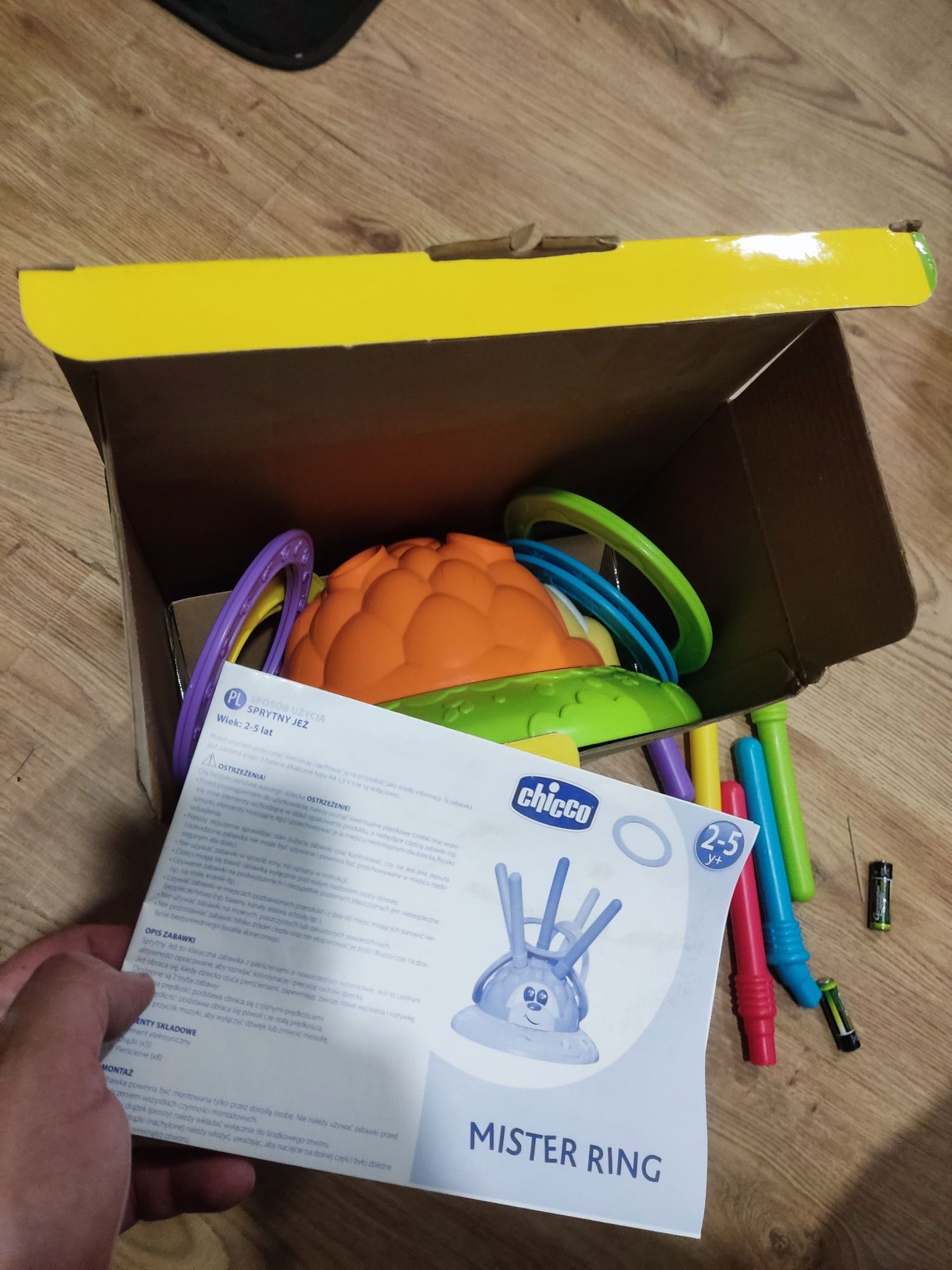 Інтерактивна Дитяча Іграшка Chicco Mister Ring