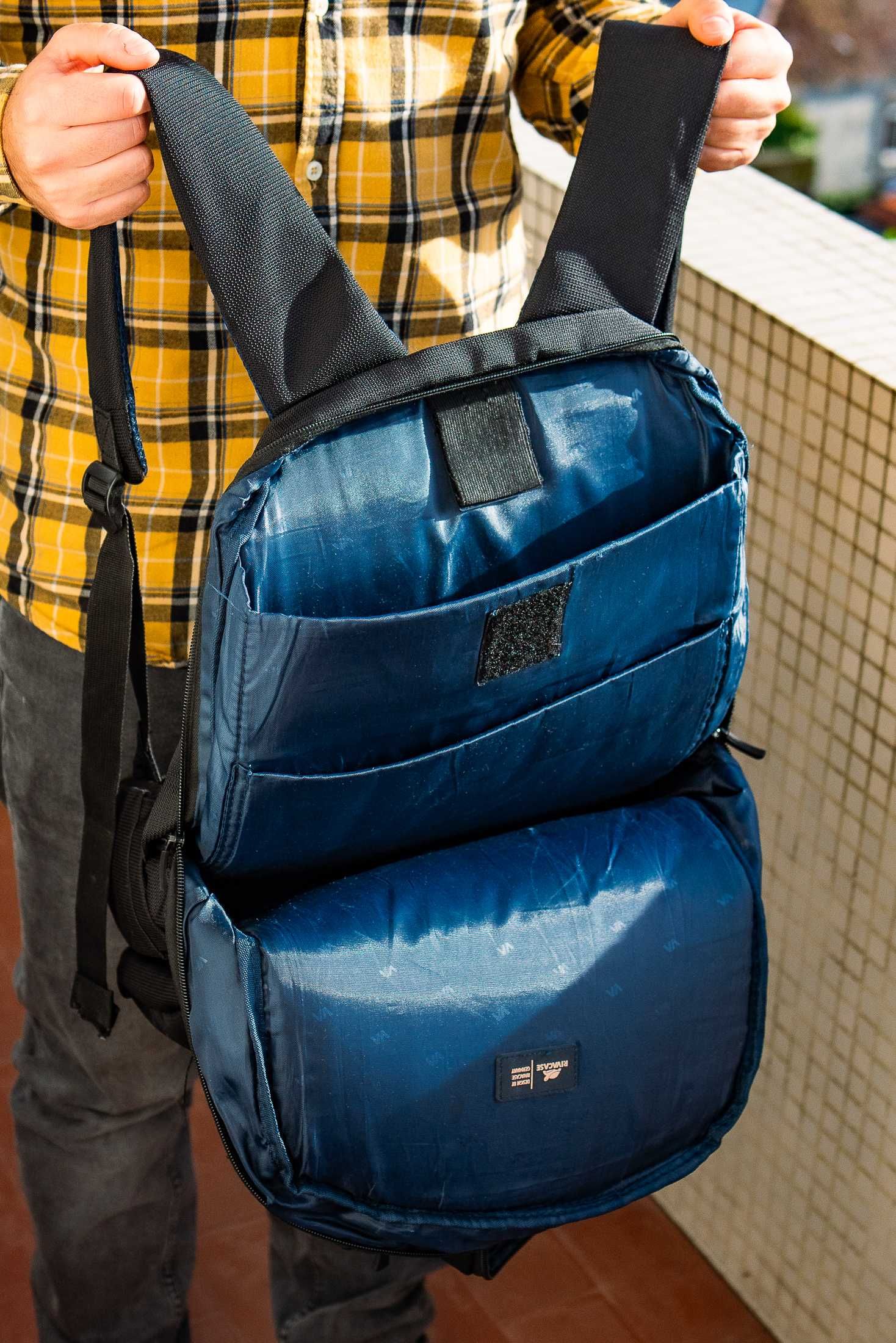 Mochila para Portátil Rivacase Tegel 17.3 polegadas - Black