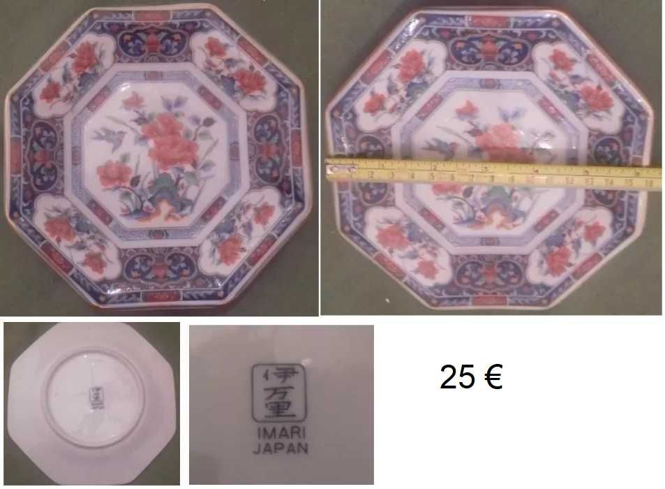 !! LER DESCRIÇÂO !! Pratos Antigos Japoneses