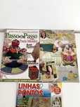 Conjunto 3 Revistas Paula Mendes / Linhas e Pontos