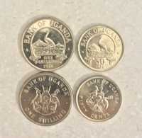 Moedas Uganda (conj.2 moedas) Portes incluídos!!!