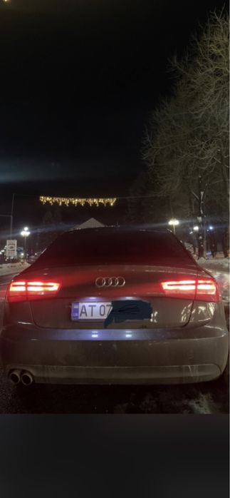 Audi A6 C7 2011-2014 задні фонарі європа седан ( на лампах )