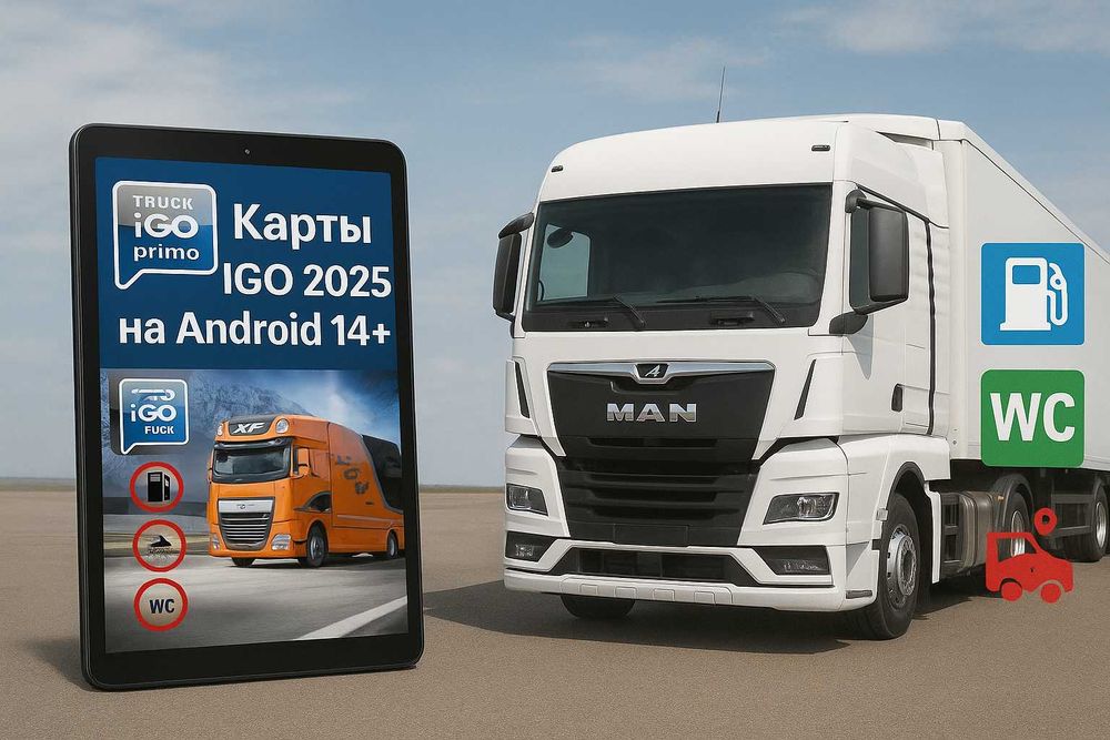 Карты  maps  IGO NextGen 2025  Android 14+