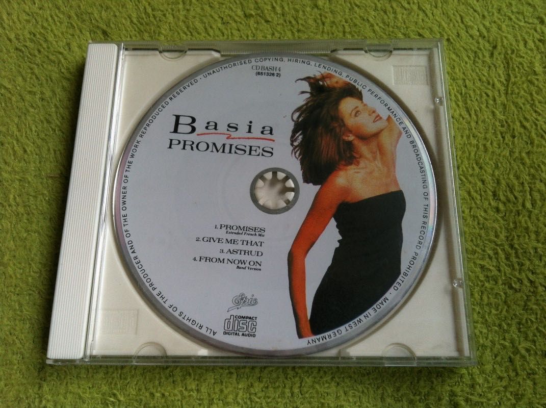 BASIA TRZETRZELEWSKA - Promises org. 1st Press 1987 Picture CD RAR