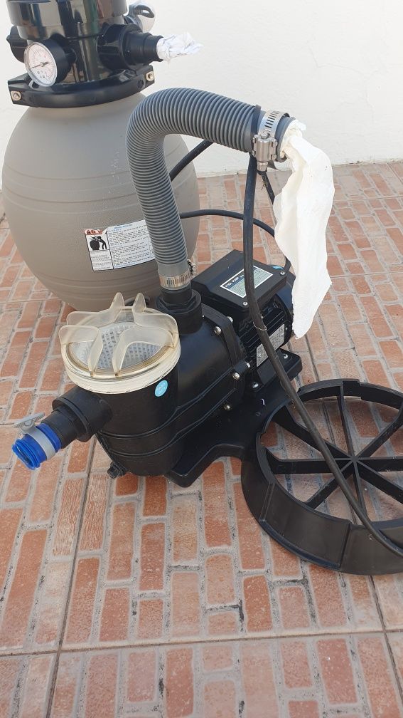 Bomba Piscina - Monobloco com bomba QP 300 EM PRÉ-FILTRO
