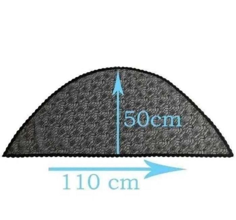 Mantylka damska szara Nakrycie głowy na Mszę Św. Trydencką