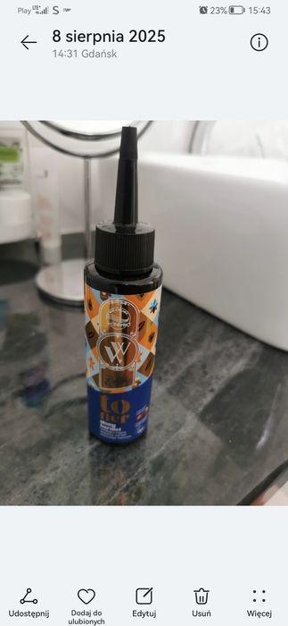 Toner do włosów karmelowy Only bio