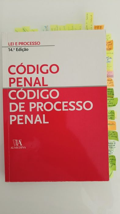 Código Penal + Código Processo Penal (num livro) NOVO
