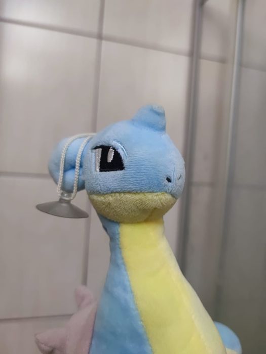 Pluszowa zabawka Lapras wodny błękitny niebieski Pikachu maskotka dla