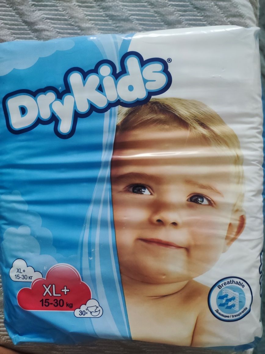 Drykids подгузники/підгузки XL (6-7 р.)