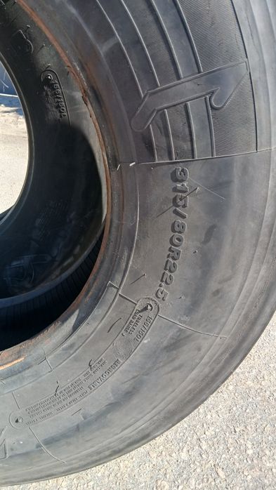 2 pneus tracção 315/80 R22.5 camiao, pesados