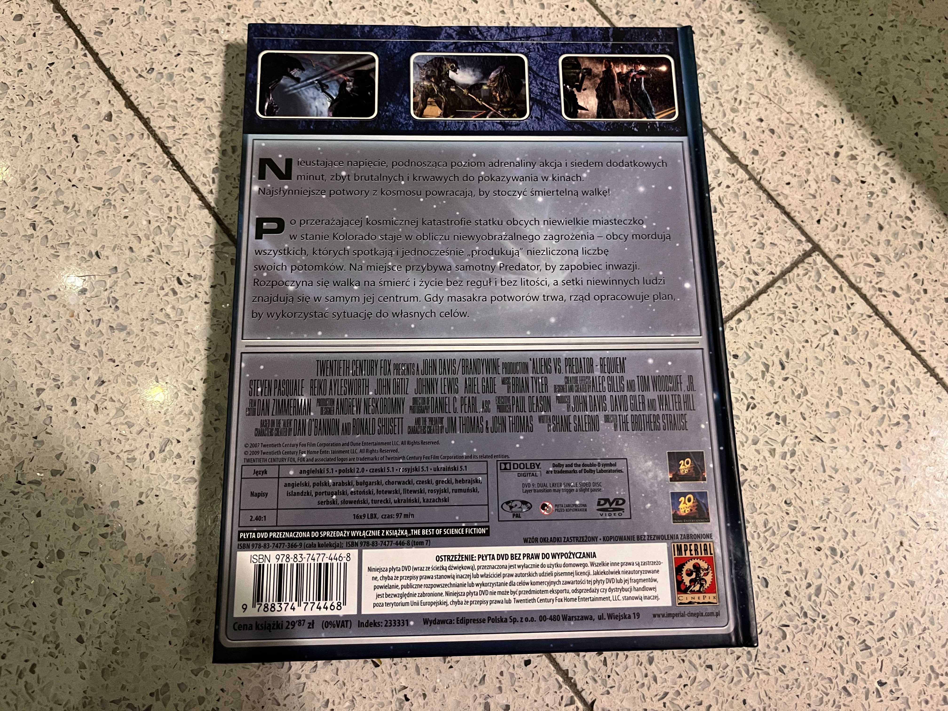 Obcy kontra Predator 2 Requiem (booklet) (dvd / polski lektor)