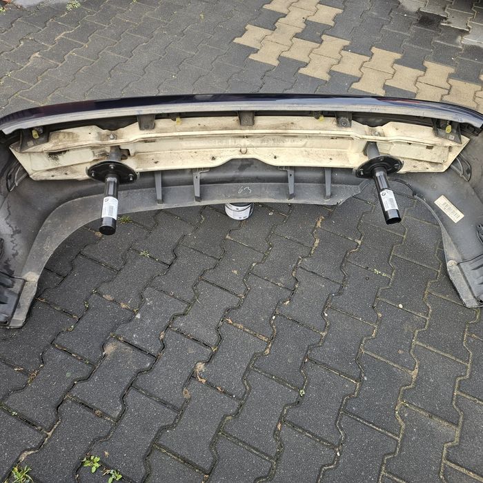 BMW e46 Coupe Cabrio Zderzak Orientiertblau tył Facelift leider