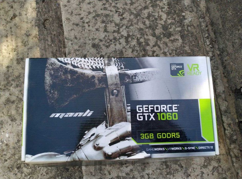 Продам коробку от видеокарты MANLI GTX 1060 3GB