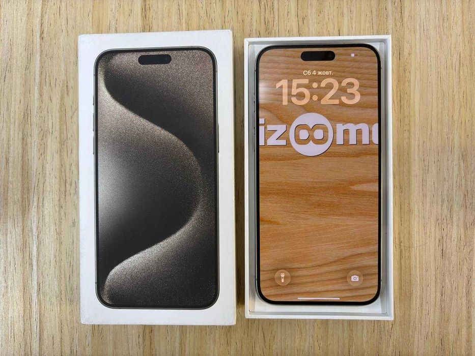 /13107/ iPhone 15 Pro Max 256GB eSim Natural Titanium Обмін Гарантія