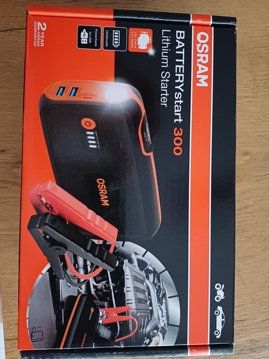 Urządzenie rozruchowe booster powerbank Osram Batterystart 300