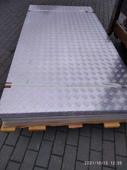 Blacha ryflowana aluminiowa, aluminium