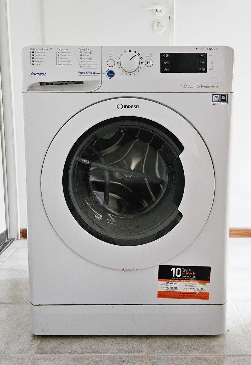 Pralka Indesit BWE 71283 7kg wolnostojąca - sprawna