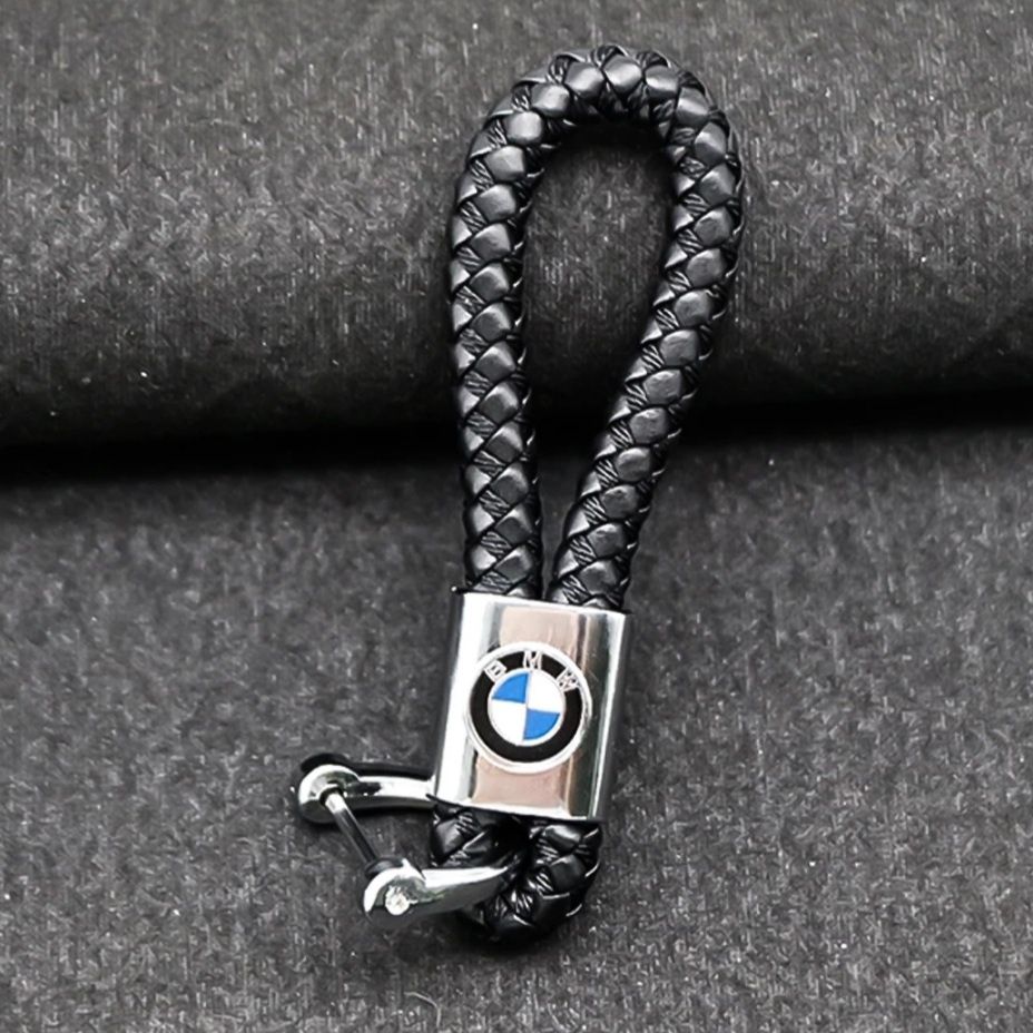 Brelok do kluczy BMW plecionka I metal