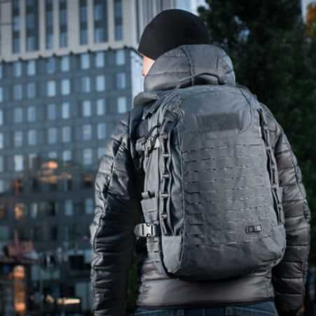 M-TAC рюкзак Intruder Pack Grey, Black, Olive (27 літрів)
