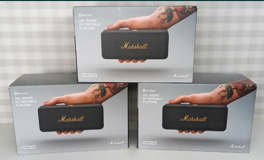 Колонка Marshall Emberton Bluetooth оригінал