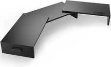 BONTEC Stojak na dwa monitory regulowany