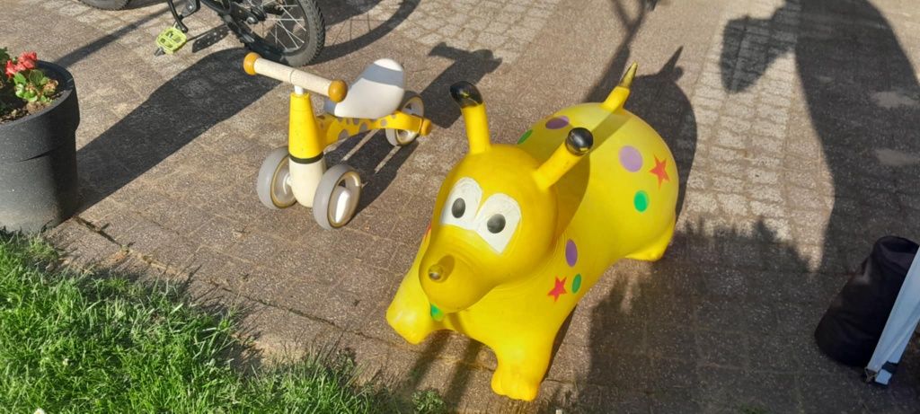 Sprzedam rowerek i skoczka