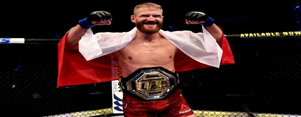 Nowoczesna Lampka Nocna(Biurkowa)z motywem sportowym: Jan Błachowicz