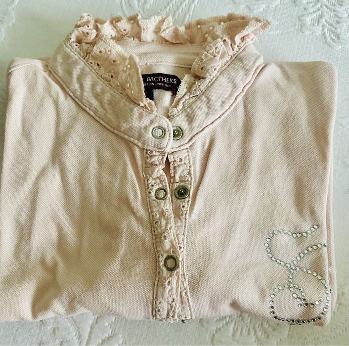 2 polos de algodao de srª marca sacoor S e M