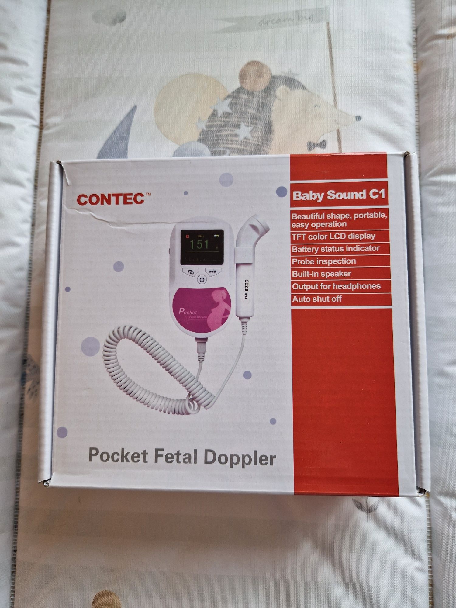 Detektor tętna płodu BABY SOUND C1