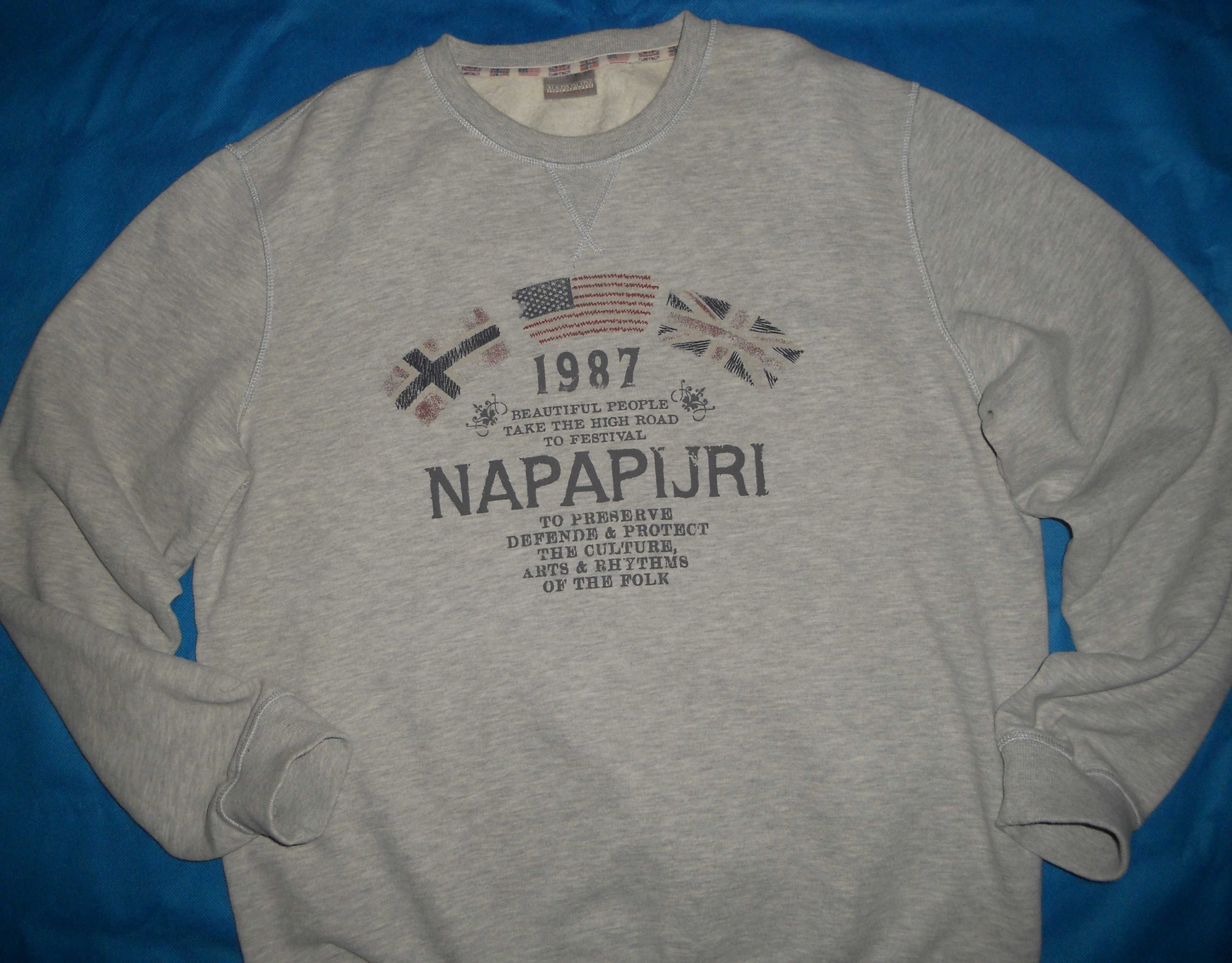 Napapijri Marine 1987 Sweatshirt Regular Fit Bluza Męska XXL