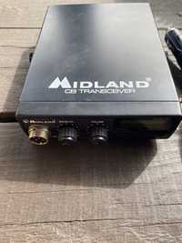 CB Radio Midland + Antena 1,5m