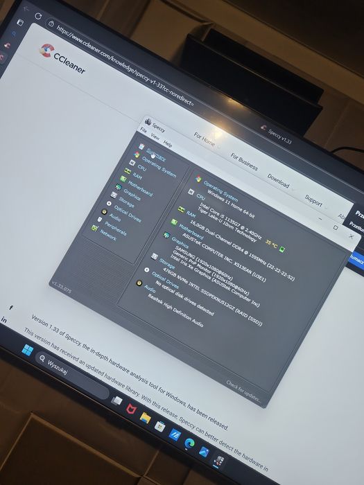 Sprzedam uszkodzony laptop ASUS VIVOBOOK