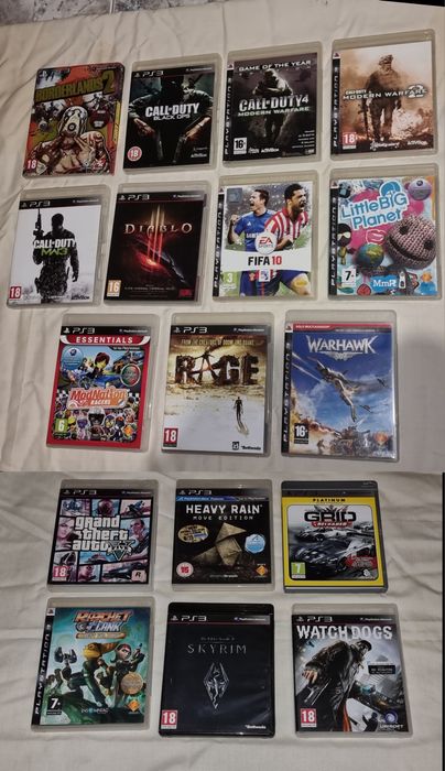 Jogos para consola sony playstation 3 / ps3 (varios)