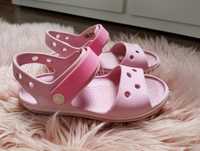 Sandaly Crocs c11 różowe buty buciki lato