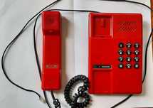Telefone fixo de teclas anos 80/90