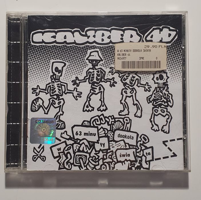Kaliber44-W 63 minuty dookoła świata, 1 wydanie CD z 1998r, unikat