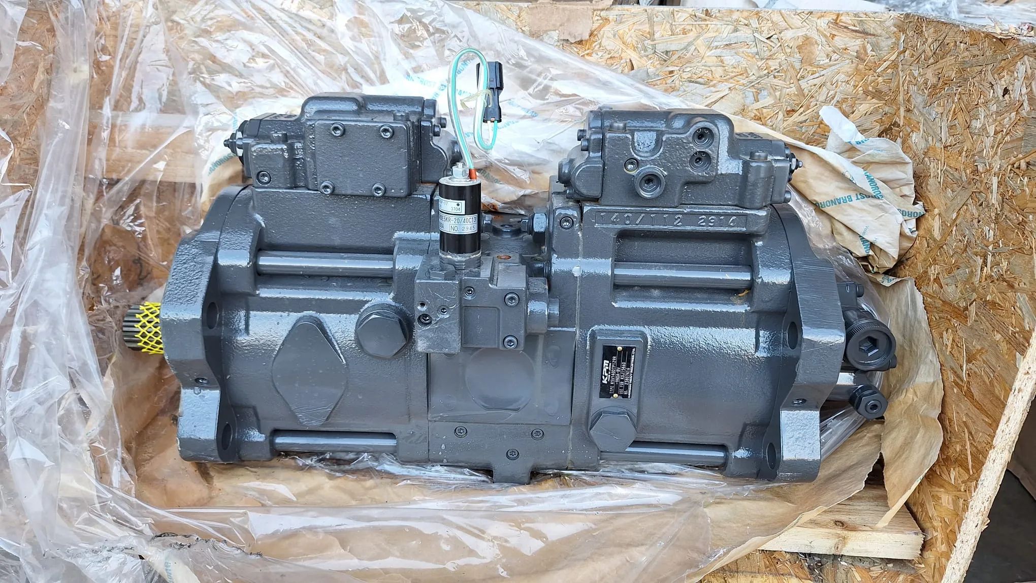 Pompa hydrauliczna ksj15460 kpm 23807416 cnh case 330 Doosan 225 inne K5V140 Kawasaki  Volvo