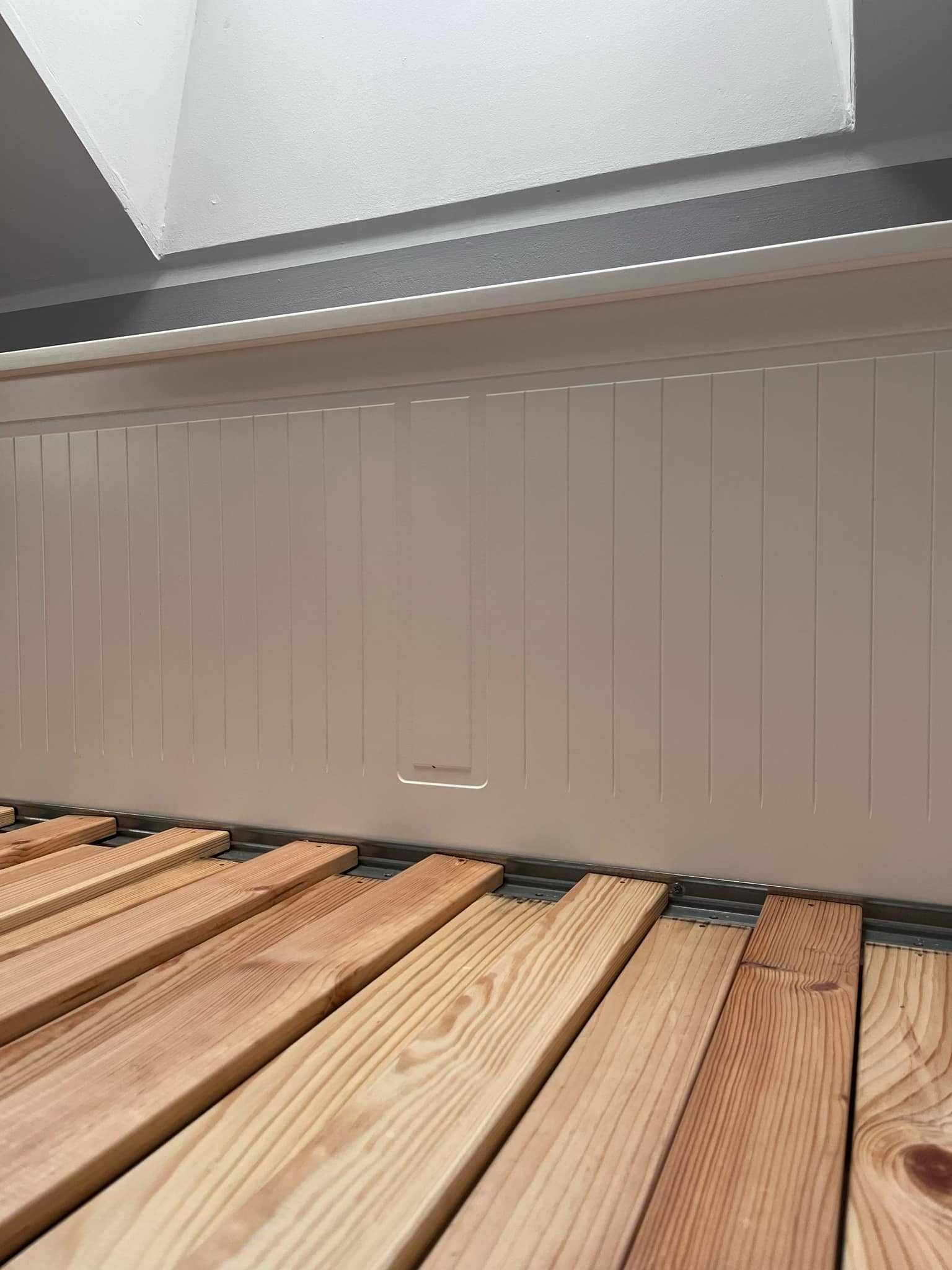 łóżko hemnes białe, jak nowe