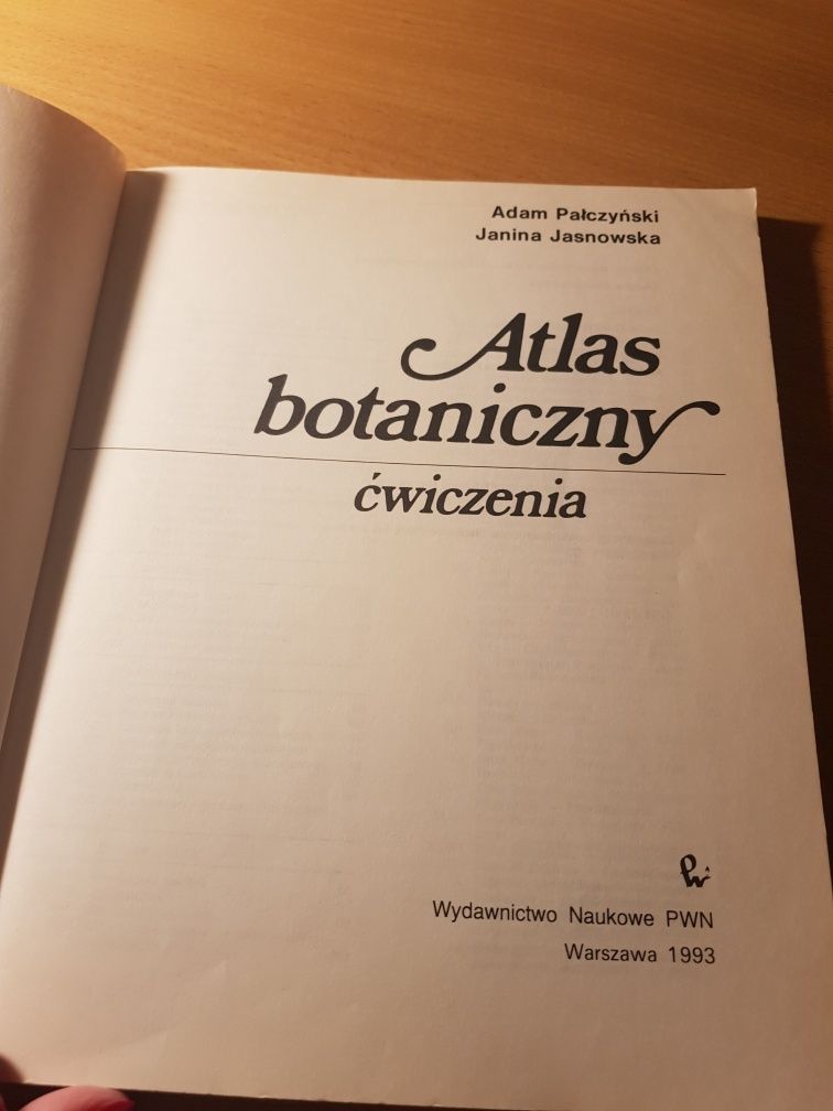 Atlas botaniczny ćwiczenia A.Pełczyński, J. Jasnowska