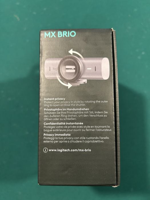 Webcam Logitech MX Brio 4K Ultra HD