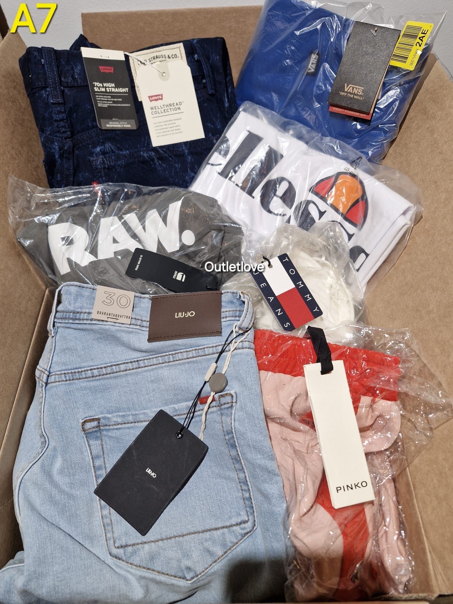 Pakiety odzieży zalando boxy na vinted Kat A