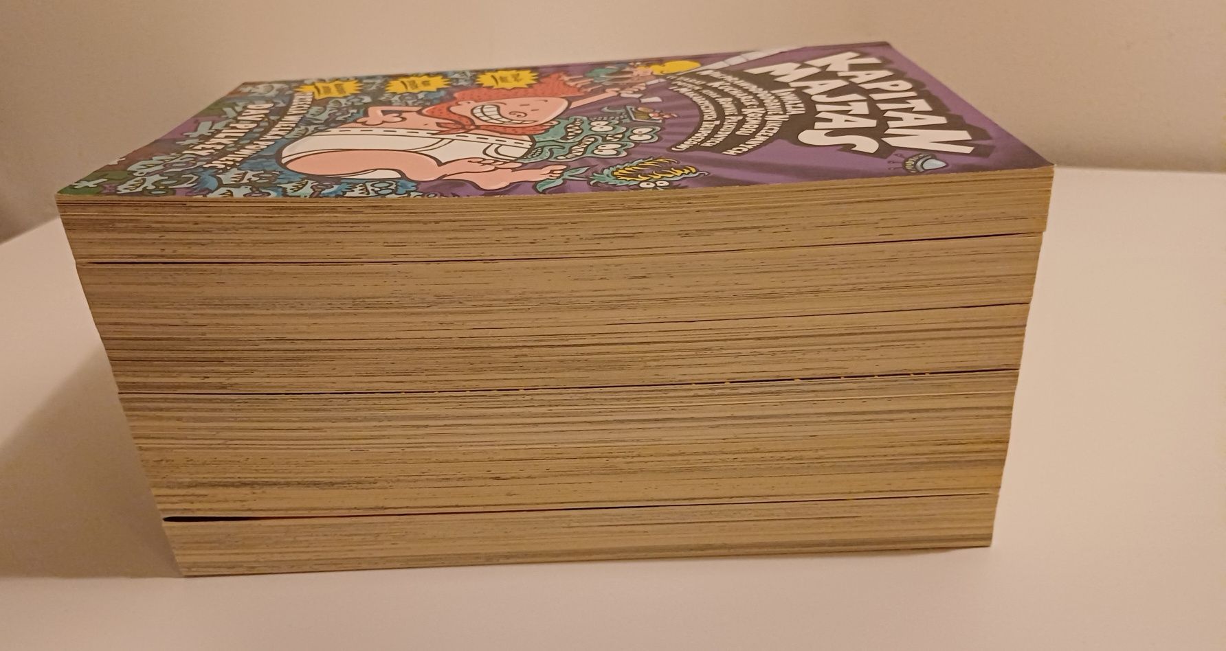Kapitan Majtas Dziesiąta Wielka Powieść Dav Pilkey