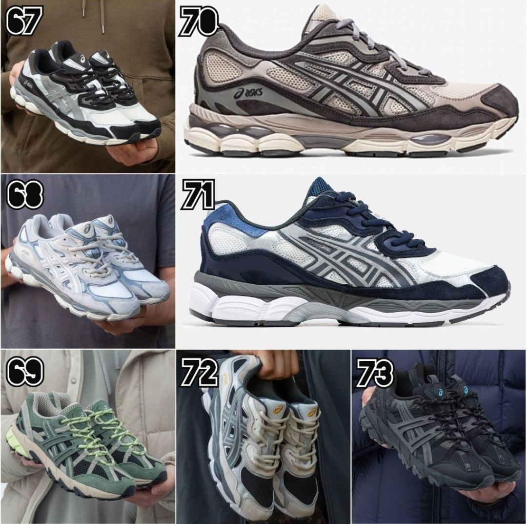 100 КОЛЬОРІВ‼️УСІ МОДЕЛІ Asics(Kahana8,Gel-NYC,Venture6,GT-2160)та ін.