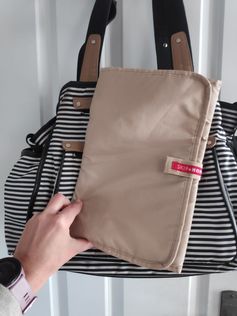 Torba do wózka skip hop z przewijakiem