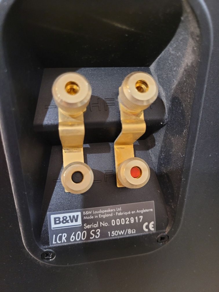 Zestaw B&W dm 603 s3 dm 601s3 Lcr 600 s3