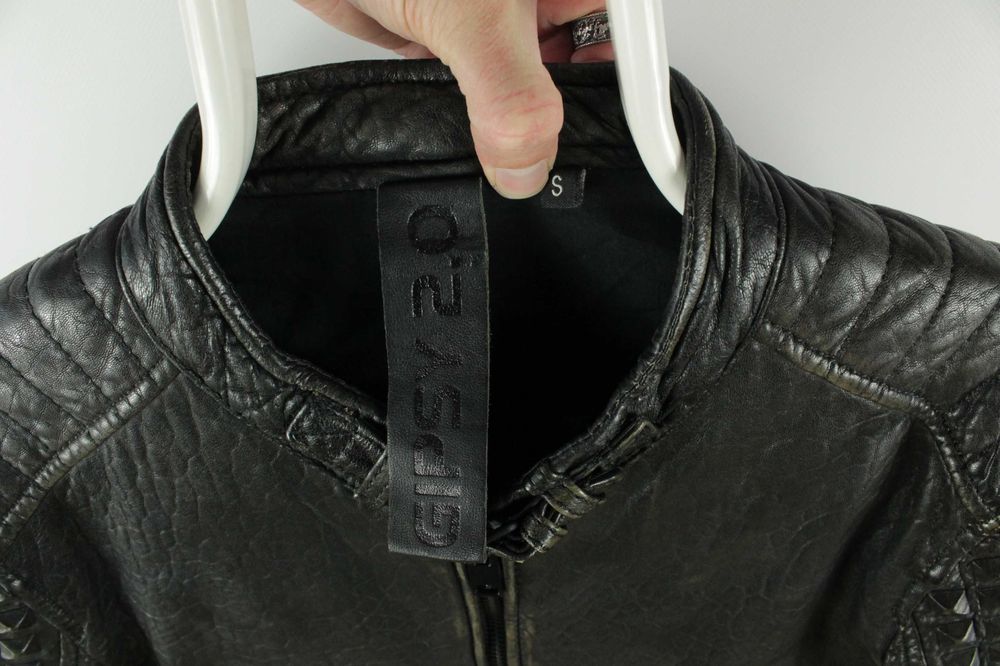 Шикарна шкіряна куртка Gipsy 2.0 Slim Fit Leather Jacket Розмір S 46